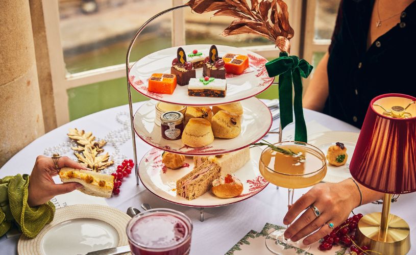 Festive afternoon tea at The Pump Room